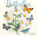 Graphique 2026 Butterflies Wall Calendar | 12” x 12” | Thick Paper | Home & Office Organizer | Large Monthly Grid | 3 Languages & Marked Holidays | 4 Month Preview Page for 2027