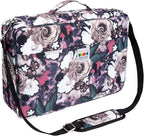 YOUSHARES Big Capacity Colored Pencil Case - 480 Slots large Pen Case Organizer with Multilayer Holder for Prismacolor Colored Pencils & Gel Pen (Grey Rose)
