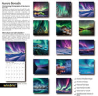 2026 Wall Calendar,Calendar 2026, November 2025 - December 2026, Wall Calendar Aurora, 12" x 24" Opened,Full Page Months Thick & Sturdy Paper for Gift Perfect Calendar Organizing & Planning