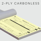 25 Pack Driver Daily Log Books for Truck Drivers with 7 & 8 Day Recap - 35 Sets of Forms Per Log Book, 2-Ply Carbonless, 5.5" x 8.5", DOT Log Book for Truck Drivers, FMCSA Compliant, Easy Tear-Out