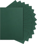 Silunkia 300 Sheets Dark Green Cardstock 8.5 x 11 Certificate Paper, 200gsm/75lb Christmas Green Card Stock for DIY Cards Making, Greeting Cards, Paper Crafting, Invitations, Festival Blessings