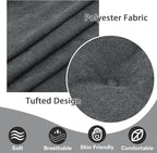TANYOO Recliner Seat Cushion for Elderly - Patented Dual Design for Sagging Recliner Replacement & Easy Get Up, Booster Cushion Relieves Back Pain from Sofa, Couch, Chair 20x20x4 Inches Dark Grey