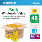 Pencils Bulk, Pencils #2 (48 Boxes), Number 2 Pencils, Pre-Sharpened Pencil Bulk, School Supplies Bulk, Office Supplies Bulk, Box May Vary, 12 Pencil Per Box (48 Boxes)
