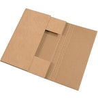 Tape Logic TLMIBMROSK Easy-Fold Mailers, 15" x 11 1/8" x 2", Kraft (Pack of 50)