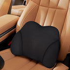 SPRFUFLY Really Amazing Lumbar Support Pillow for Car Seat - Pure Memory Foam with Breathable Removable Cover - Relieves Back Pain Lumbar Pillow(Black, 1PC)