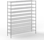 Regal Altair 21" Deep x 72" Wide x 86" Height Wire Shelving Kit | 10-Tier | NSF Commercial Storage Rack Unit