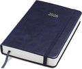 Wykeham's Executive 2026 Daily Journal Planner – US Public Holidays & Format – Customization Available (Royal Blue, 6"×4.5")
