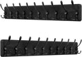 SKOLOO Rustic Large Wall Mounted Coat Rack-38.6" Long Coat Rack for Wall, Pine Solid Wood Coat Rack Hook, Farmhouse Coat Hanger Wall Mount for Hanging Jacket Coat Hat, Pack of 2