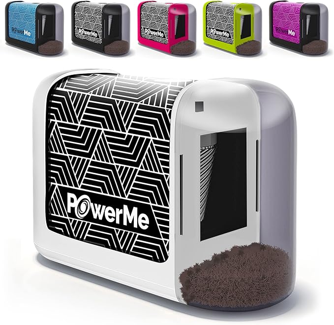 Battery-Operated Electric Pencil Sharpener for Kids, School, Home, Office - for No. 2 Pencils and Colored Pencils