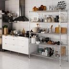Regal Altair 24" Deep x 54" Wide x 74" Height Wire Shelving Kit | 5-Tier | NSF Commercial Storage Rack Unit