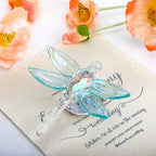 H&D HYALINE & DORA Crystal Dragonfly Figurine Glass Animal Figurines Collectibles Home Decor Paperweight