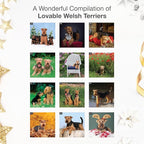 RED EMBER Welsh Terriers 2026 Wall Calendar 12 Month | 12" x 24" Open | Thick & Sturdy Paper | Holiday Gift | Cute Puppy Dog Calendar 2026
