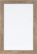 DesignOvation Beatrice Framed Magnetic Dry Erase Board, 18x27, Rustic Brown