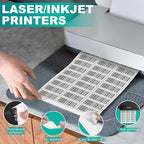 Address Labels 1’’x2-5/8’’ Stikcer Paper 30-UP 500 Sheets for Laser/Inkjet Printer Matte 15000 White Blank Printable Labels on 8.5x11 Inch for Mailing, Shipping, and Organizing