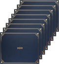 Certificate Holders, 25-Pack Certificate Covers for Letter Size 8.5 x 11 Inch Paper, Certificate Folders, Navy, 9 x 11.5 Inches