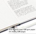 12 Pack Notebooks Journals Bulk with 12 Black Pens, Feela A5 Hardcover Notebook Classic Ruled Journal Set with Pen Holder for School Business Work Travel Writing, 120 GSM, 5.1”x8.3”, Gray