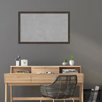 Amanti Art Black Framed Magnetic Board 27x43 Large Vision Board for use with Magnets, 100% Metal Sheet to Display Items as Office Decor or for Home Organization in mudroom, Kitchen or Kids Room