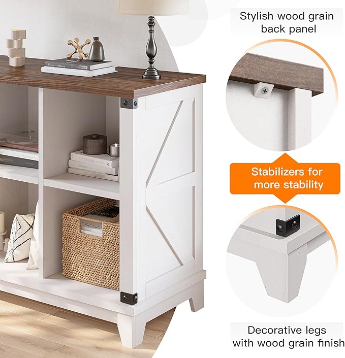 EnHomee 6 Cube Storage Organizer and Shelf, Cube Storage Shelf,White Bookshelf with Storage for Bedroom and Home Office