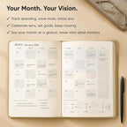 Daily Planner 2026 (5" x 8") - The Ultimate Daily Workflow Planner with Hourly Schedule & Task List to Achieve Your Goals by PRODUCTIVITY STORE (A5, Cream)