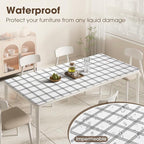 ALIUNI Drawer and Shelf Liner, Non-Slip Kitchen Cabinet Liners Non-Adhesive Thick Strong Grip Waterproof Washable Mats Protect Dresser Shelves Cupboard Bathroom Cabinets, White Stripes, 12 in X 20 FT