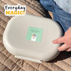 Large Name Labels for Kids (33) - Custom Stickers for Daycare and School Supplies - Durable, Waterproof Stickers for Water Bottles, Lunch Boxes, and More with Unique Designs - Llama