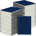 Yahenda Spiral Notebook Bulk A5 Journal Lined 8.3'' x 5.5'' Writing Composition Paper Small Notepad Subject Notebook for Students Office Business Back to School Supplies(Deep Blue,54 Pcs)