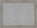 Amanti Art Grey Framed Magnetic Board 25x33 Medium Vision Board for use with Magnets, 100% Metal Sheet to Display Items as Office Decor or for Home Organization in mudroom, Kitchen or Kids Room