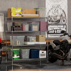 Regal Altair 24" Deep x 54" Wide x 64" Height Wire Shelving Kit | 4-Tier | NSF Commercial Storage Rack Unit
