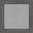 Amanti Art Grey Framed Magnetic Board 15x15 X-Small Vision Board for use with Magnets, 100% Metal Sheet to Display Items as Office Decor or for Home Organization in mudroom, Kitchen or Kids Room