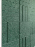 DECORITA Felt Bulletin Board Tiles | Modern Cork Board Alternative | Large Cork Boards for Walls | Aesthetic Felt Wall Panels for Office & Home Decor | Pinboard & Photo Board (12-Pack) | Tree
