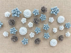 24 Pcs Decorative Pushpins,Cork Board Tacks,Bulletin Board Tacks,Thumb Tack Decorative for CorkBoard, Office Organization or Home