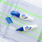 BAZIC Products Correction Pen – Corrections Fluid, Precise Metal Tip White Out, Ideal for School & Office Supplies, Alternative to Correction Solution, 2/Pack, 24-Packs