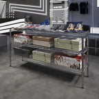 Regal Altair 14" Deep x 54" Wide x 27" Height Wire Shelving Kit | 3-Tier | NSF Commercial Storage Rack Unit