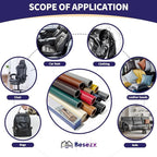 Besezx Leather Repair Patch Tape Kit, Self Adhesive Leather Repair for Furniture, Couch, Sofa, Car Seats,Office Chair,Vinyl Repair Kit.30inx16in
