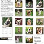 2026 Wall Calendar,Calendar 2026, November 2025 - December 2026, Wall Calendar Happy Dog, 12" x 24" Opened,Full Page Months Thick & Sturdy Paper for Gift Perfect Calendar Organizing & Planning