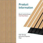 UMIACOUSTICS 6 Packs Acoustic Panel,47.2 x 23.6 Inches Decorative Sound Proof Panel for Office,Home Theater,Studio,Khaki