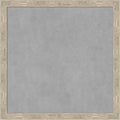 Amanti Art Silver Framed Magnetic Board 13x13 X-Small Vision Board for use with Magnets, 100% Metal Sheet to Display Items as Office Decor or for Home Organization in mudroom, Kitchen or Kids Room