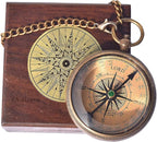 For I Know The Plans I Have For You, Jeremiah 29:11, Solid Brass Directional Engraved Compass, Baptism Gifts for Boys Girls, First Communion, Christian Gifts for Men, First Confirmation Gifts for Boys