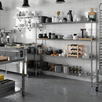 Regal Altair 14" Deep x 72" Wide x 64" Height Wire Shelving Kit | 4-Tier | NSF Commercial Storage Rack Unit
