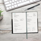 2026 Pocket Planner/Pocket Calendar, 3.5"x6": Includes 14 Months (November 2025 - December 2026) / 2026 Weekly Planner/Weekly Agenda/Monthly Calendar Organizer (Gray/Black)