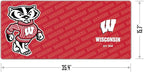 YouTheFan NCAA Wisconsin Badgers Logo Series Desk Pad