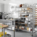 Regal Altair 14" Deep x 42" Wide x 74" Height Wire Shelving Kit | 8-Tier | NSF Commercial Storage Rack Unit