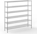Regal Altair 18" Deep x 72" Wide x 74" Height Wire Shelving Kit | 6-Tier | NSF Commercial Storage Rack Unit