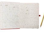 Graphique Snoopy Lined Journal Plus Pen Luxe Collection, Hardcover Diary Notebook for Writing, Gold Foil Embossing, 160 Pages, 6” x 8”