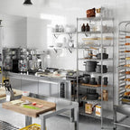 Regal Altair 21" Deep x 24" Wide x 86" Height Wire Shelving Kit | 8-Tier | NSF Commercial Storage Rack Unit