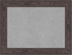 Amanti Art Black Framed Magnetic Board 26x34 Medium Vision Board for use with Magnets, 100% Metal Sheet to Display Items as Office Decor or for Home Organization in mudroom, Kitchen or Kids Room