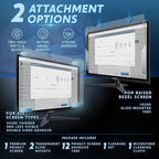 Akamai Office Products 23.8 inch Monitor Anti Glare Screen – Anti-Glare, Anti-Scratch, Blocks 96% UV Blue Light Protection – Matte Gloss Finish (23.8" Widescreen (16:9), Anti-Glare)