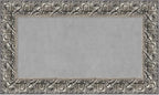 Amanti Art Silver Framed Magnetic Board 18x30 Small Vision Board for use with Magnets, 100% Metal Sheet to Display Items as Office Decor or for Home Organization in mudroom, Kitchen or Kids Room