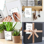 SXboxing Sticky Notes 4X6 Inches, 2 Pack Large Cute Self-Stick Pads, Bright Funny Memo Pads Easy to Stick for Home, Office Cute Dinosaurs