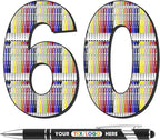 ENOMY Personalized Pens Bulk Free Engraved with Logo/Name/Message Black Ink Custom Pens Customized Stylus Ballpoint Pens Ideal Gifts for Business Anniversary (60)
